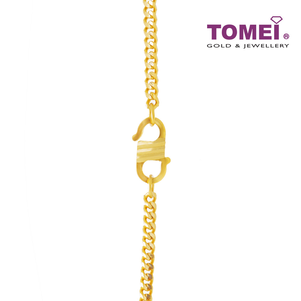 TOMEI Necklace, Yellow Gold 916