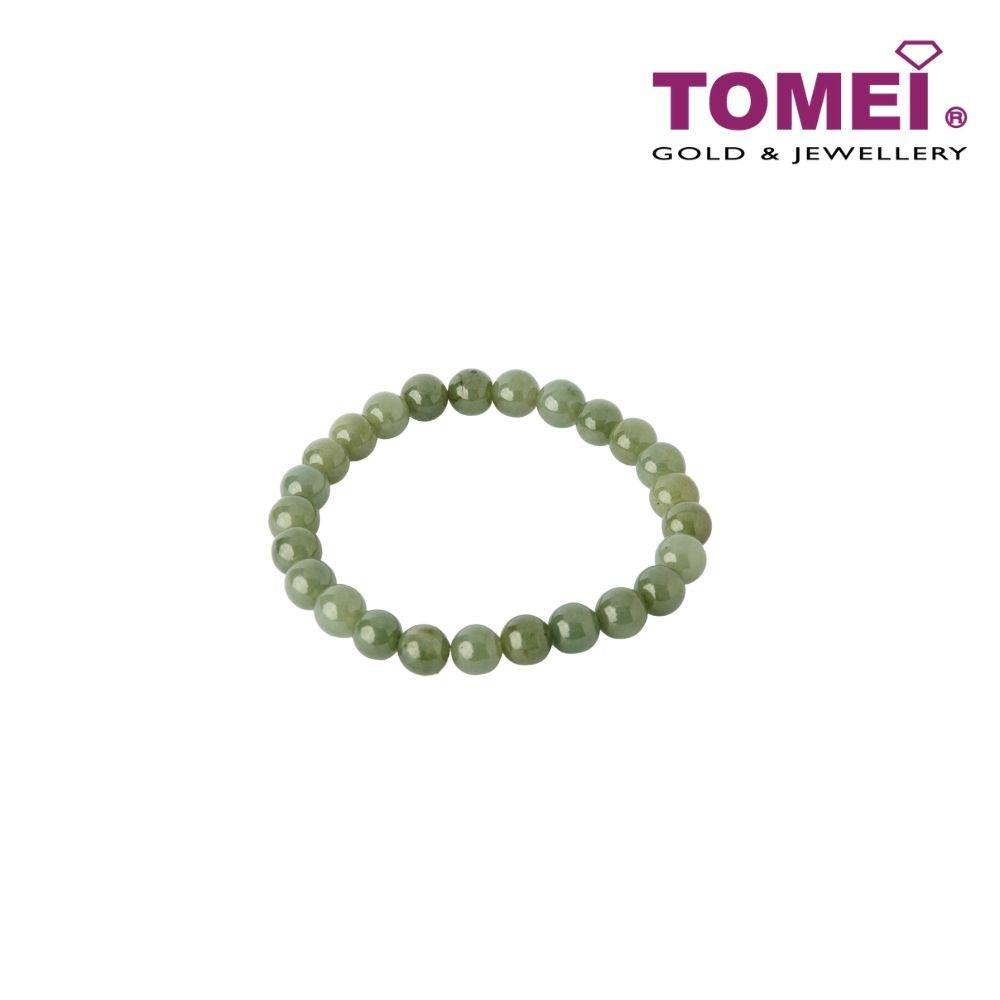 TOMEI Palace Grace Dark Green Jade Bracelet