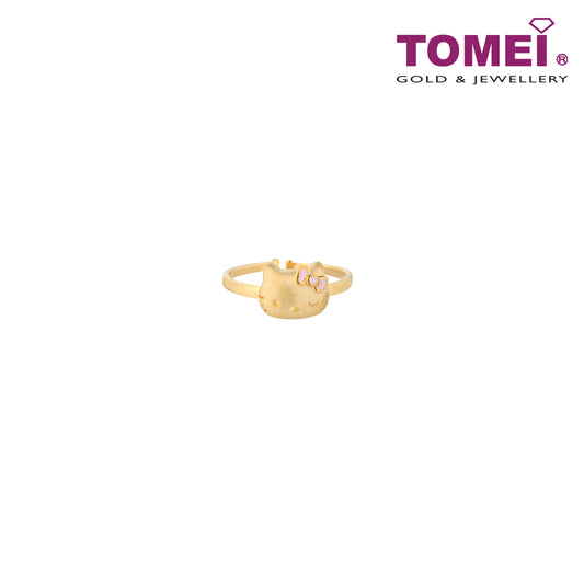 TOMEI x Hello Kitty Ring, Yellow Gold 916