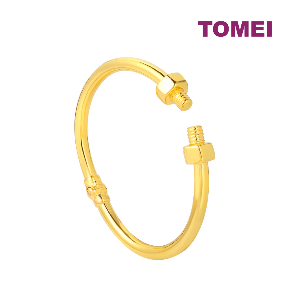 TOMEI Bangle, Yellow Gold 916