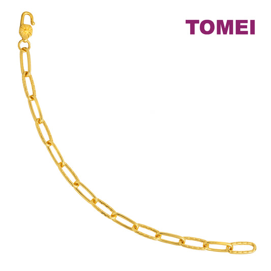 TOMEI Link Bracelet, Yellow Gold 999 (5D)