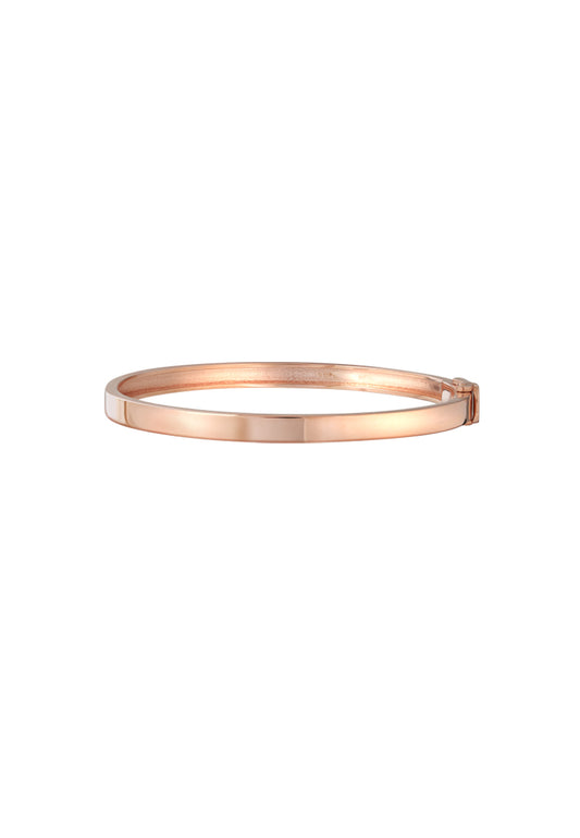 TOMEI Rose-Gold-Plated Bangle, Yellow Gold 916