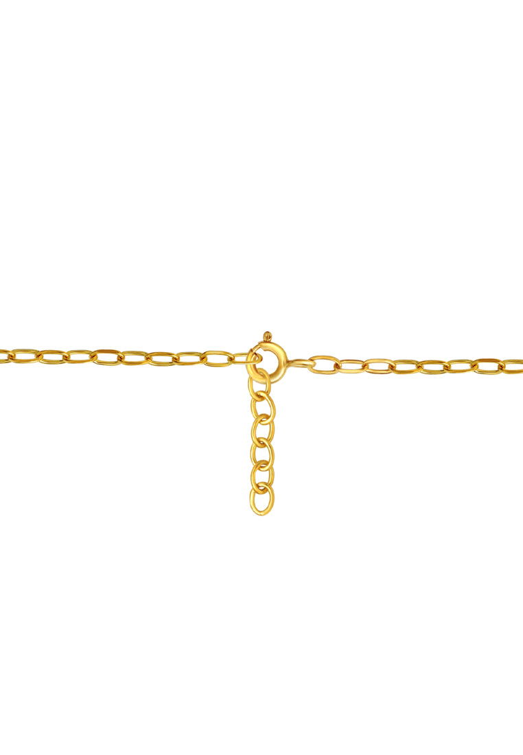 TOMEI Infinity Tie Bracelet, Yellow Gold 916