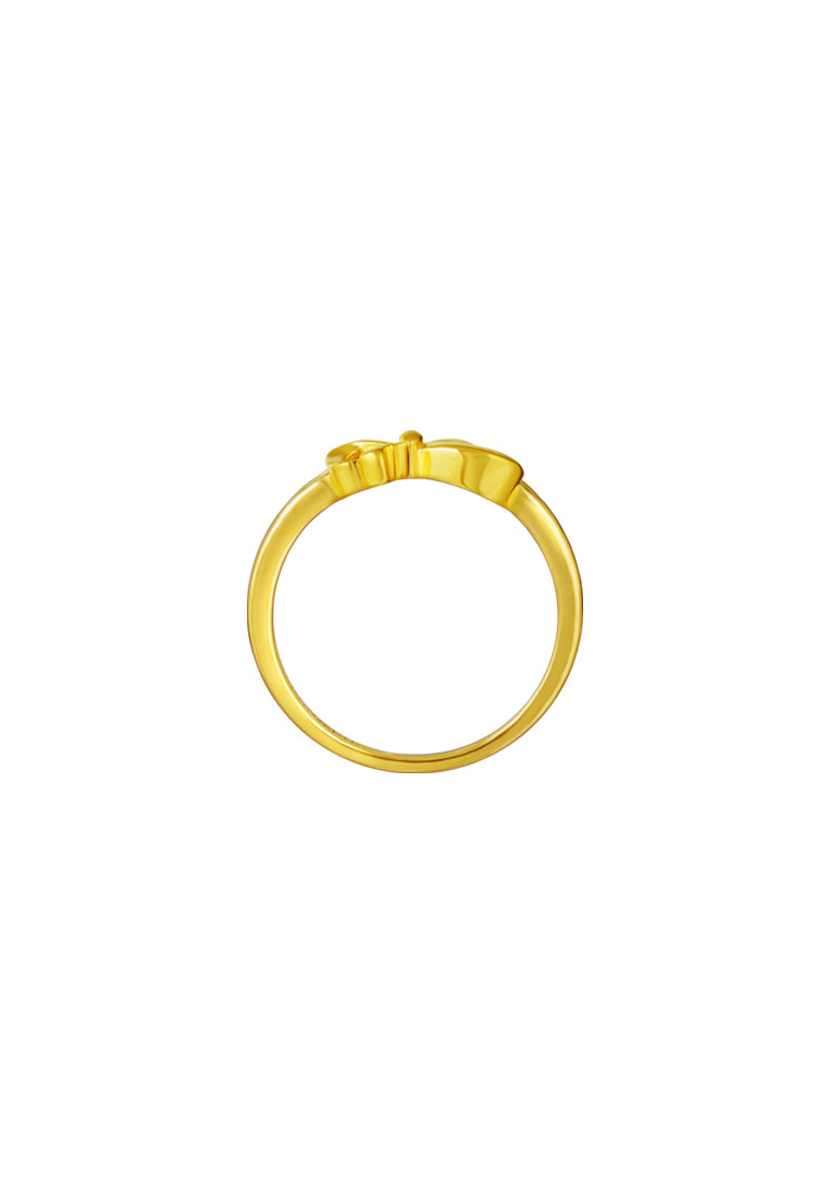 TOMEI Infinity Tie Ring, Yellow Gold 916