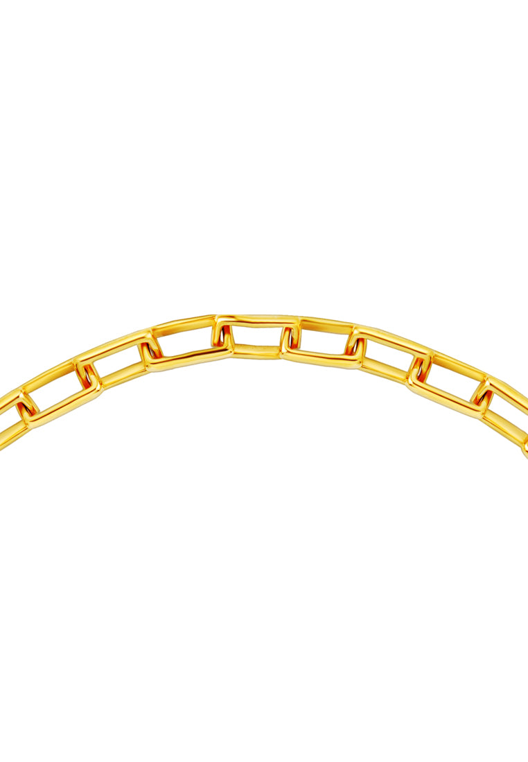 TOMEI Horse Shoe Necklace, Yellow Gold 916