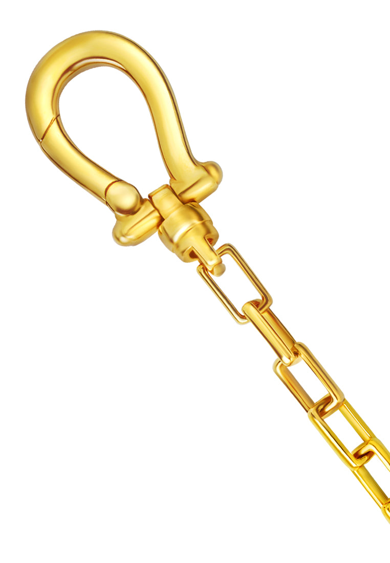 TOMEI Horse Shoe Bracelet, Yellow Gold 916