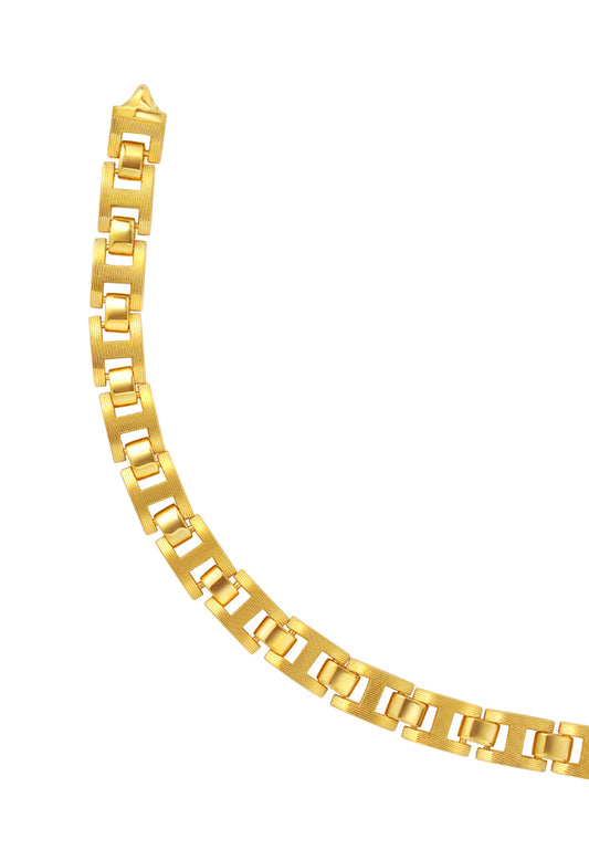TOMEI Hope And Faith Bracelet, Yellow Gold 999 (5D)