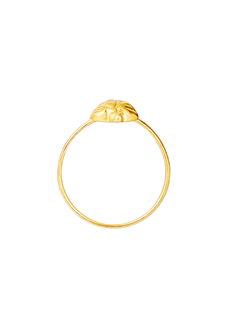 TOMEI [Online Exclusive] Minimalist Strawberry Ring, Yellow Gold 916
