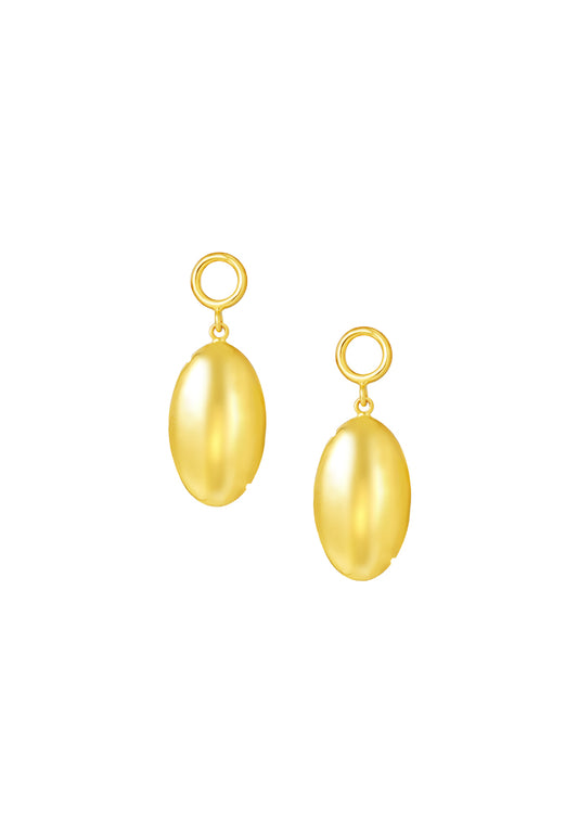TOMEI Dangling Earrings, Yellow Gold 916