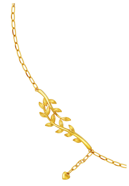 TOMEI Symphony Of Leaves Bracelet, Yellow Gold 916