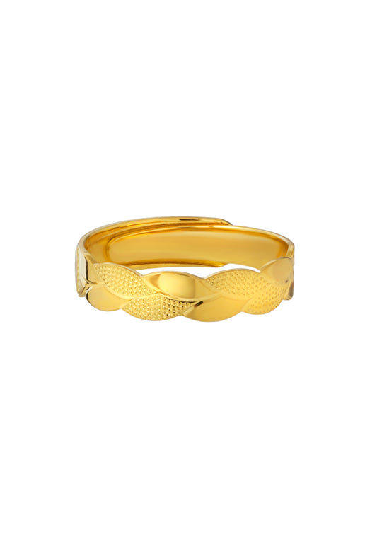 TOMEI X Xifu Wedding Band, Yellow Gold 999