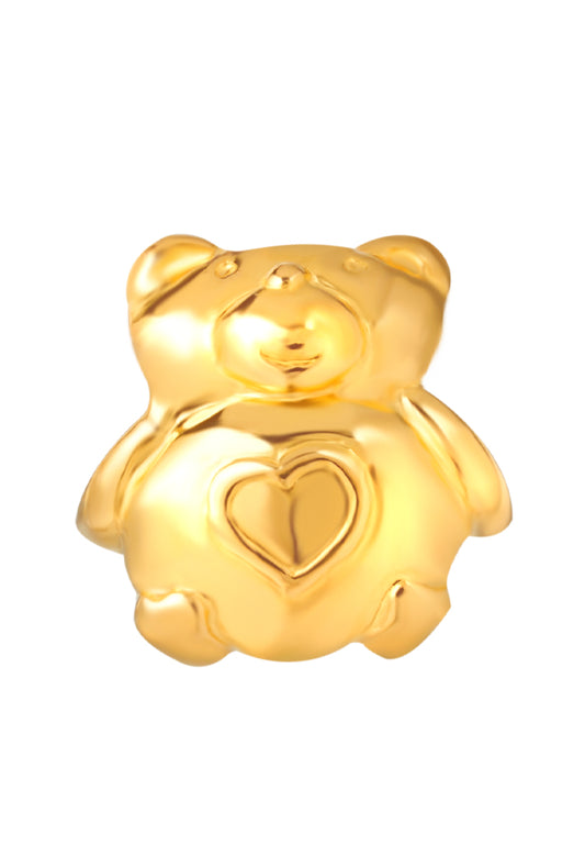 TOMEI Innocent Bear Charm, Yellow Gold 916