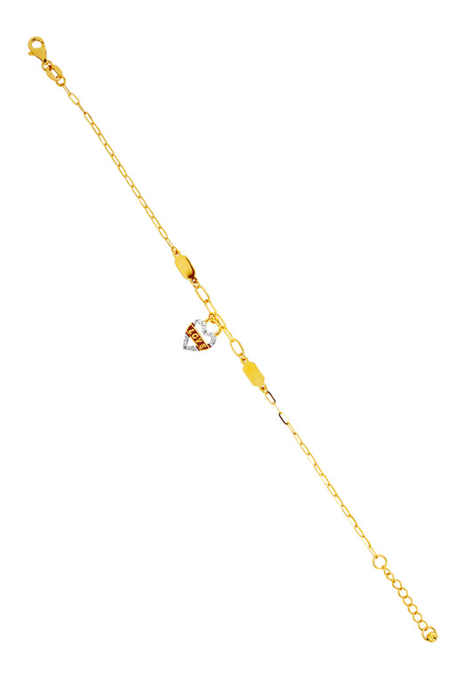 TOMEI Lusso Italia Bracelet, Yellow Gold 916