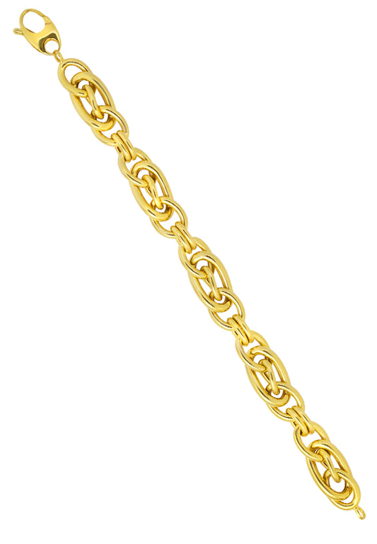 TOMEI Lusso Italia Bracelet, Yellow Gold 916