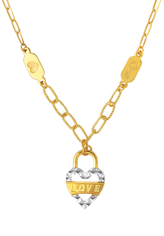 TOMEI Lusso Italia Necklace, Yellow Gold 916