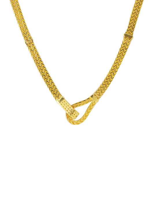 TOMEI Wondrous Necklace, Yellow Gold 916