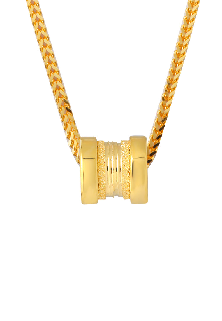 TOMEI Lucky Roller Pendant, Yellow Gold 916