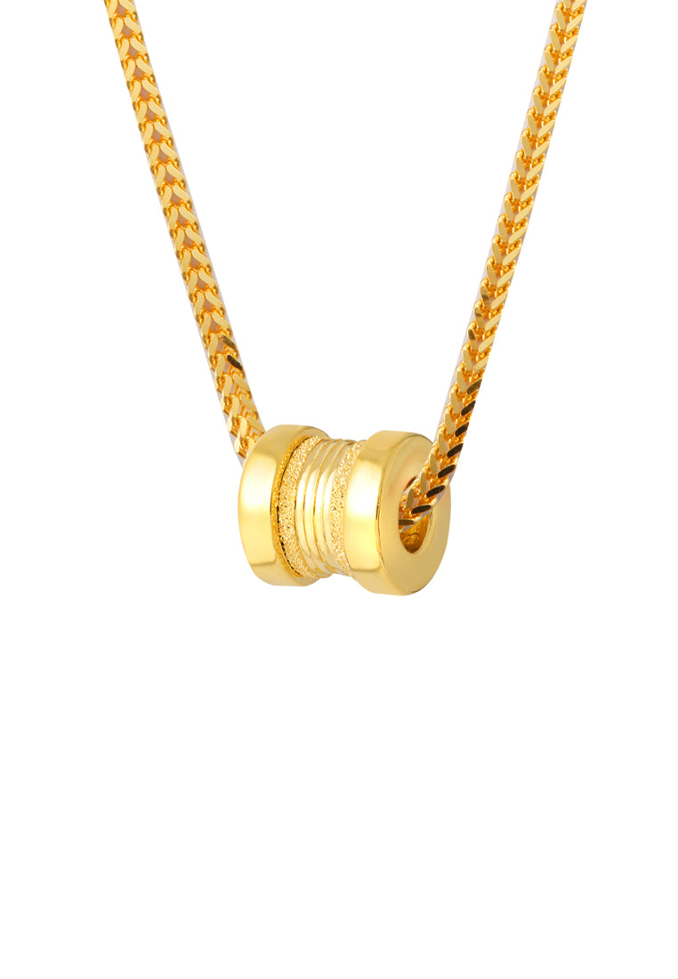 TOMEI Lucky Roller Pendant, Yellow Gold 916