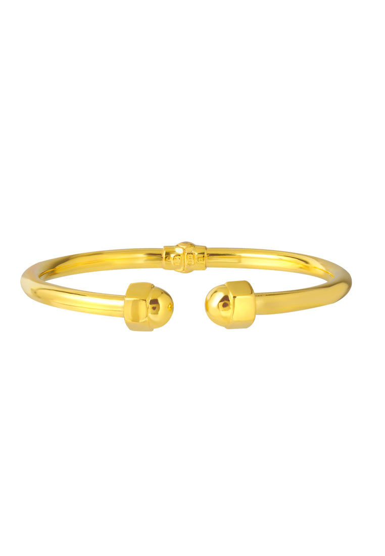 TOMEI Bangle, Yellow Gold 916