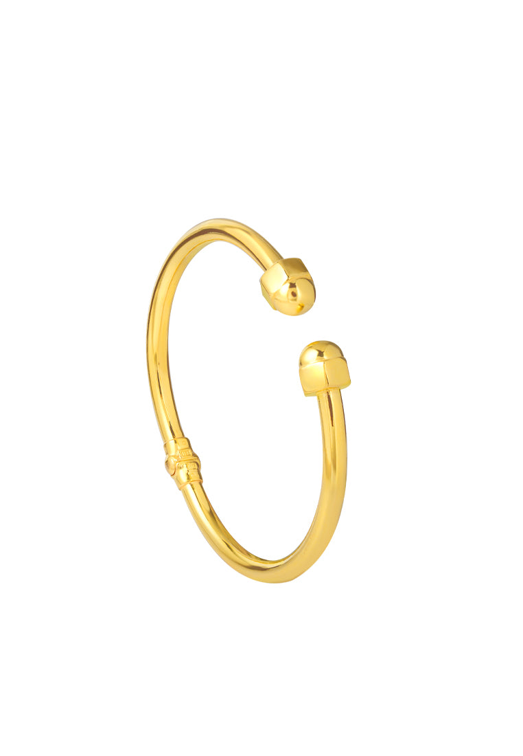 TOMEI Bangle, Yellow Gold 916