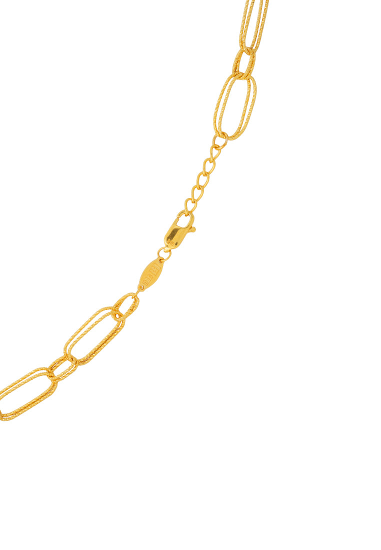 TOMEI Necklace, Yellow Gold 916
