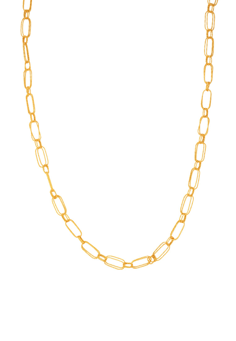 TOMEI Necklace, Yellow Gold 916