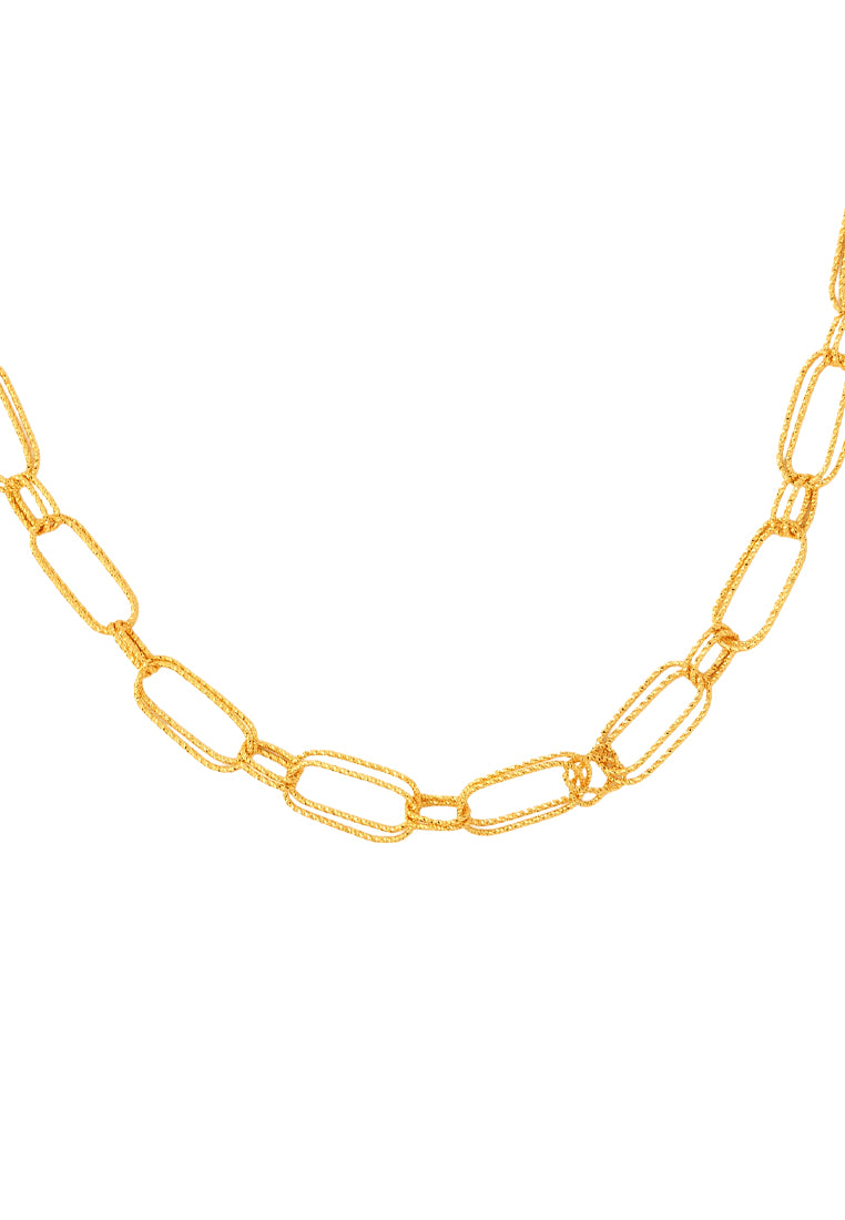 TOMEI Necklace, Yellow Gold 916