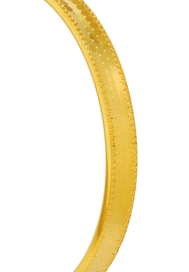 TOMEI Bangle, Yellow Gold 916