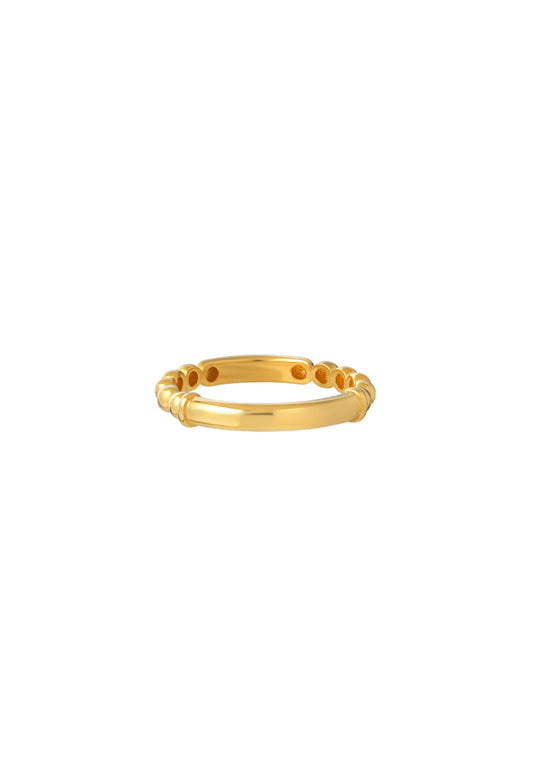 TOMEI Ring, Yellow Gold 916