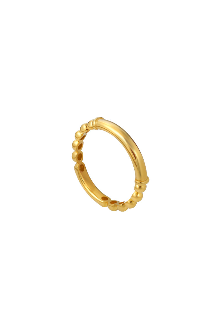 TOMEI Ring, Yellow Gold 916