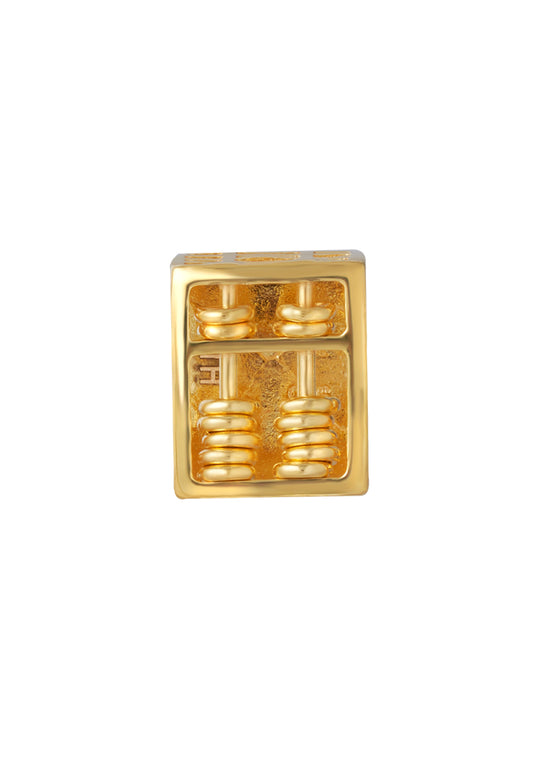 TOMEI Abacus Charm, Yellow Gold 916