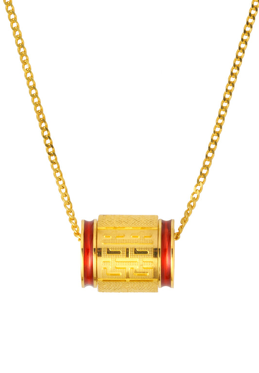 TOMEI x Xifu Necklace, Yellow Gold 999
