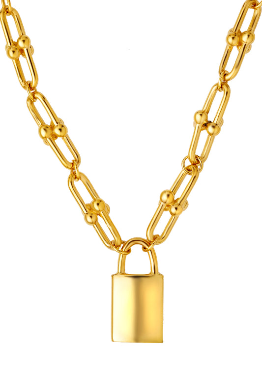TOMEI Lusso Italia Necklace, Yellow Gold 916