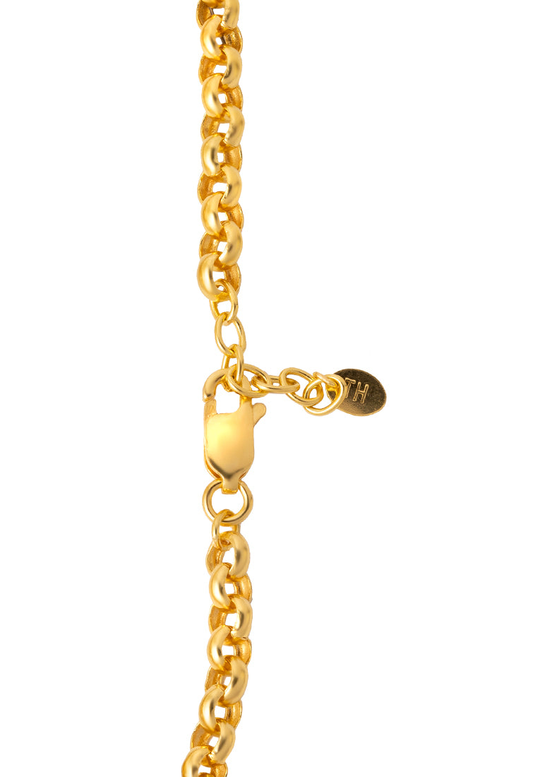TOMEI Auspicious Abacus Bracelet, Yellow Gold 916