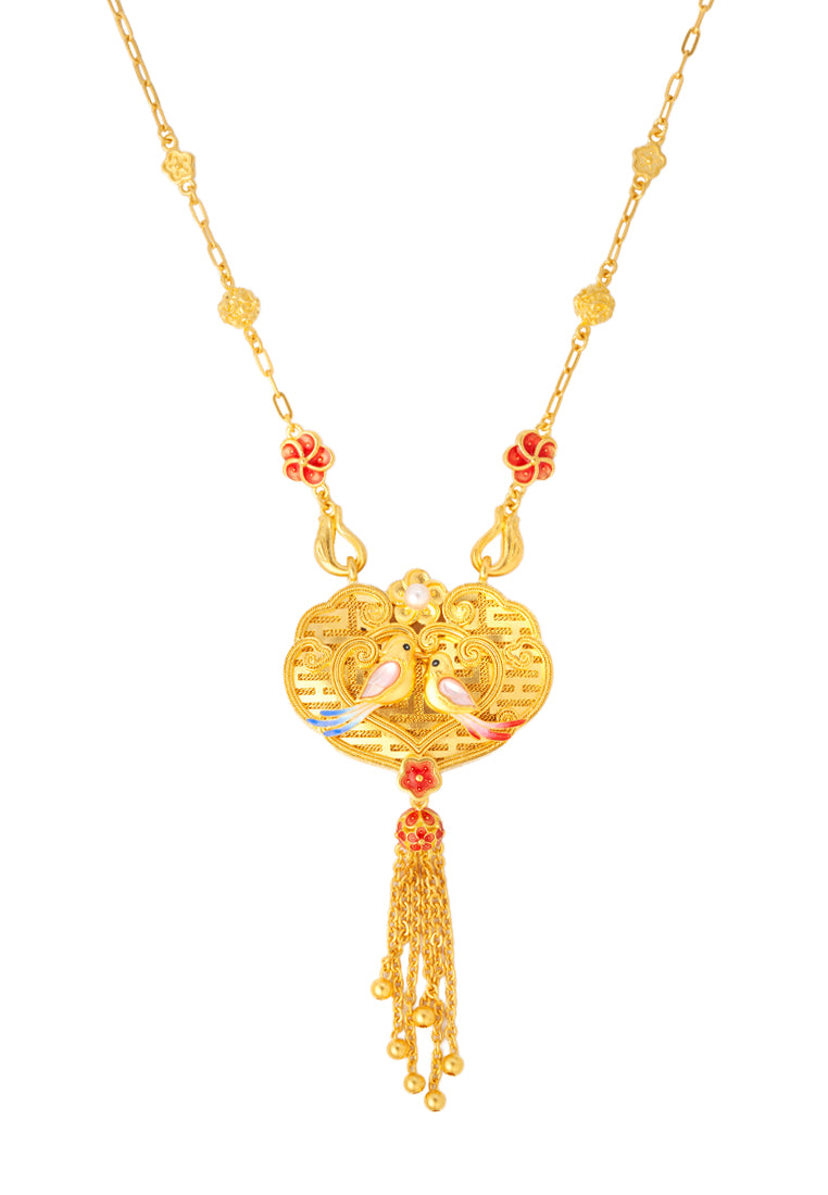 TOMEI x Xifu Necklace, Yellow Gold 999