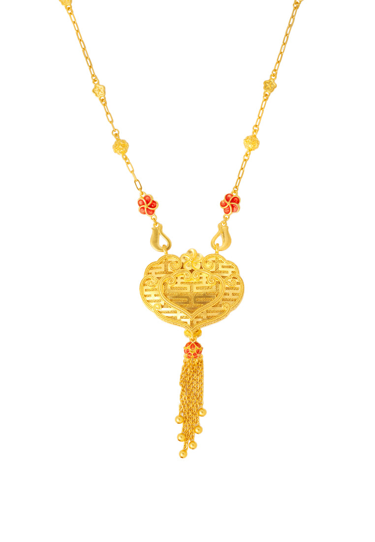 TOMEI x Xifu Necklace, Yellow Gold 999