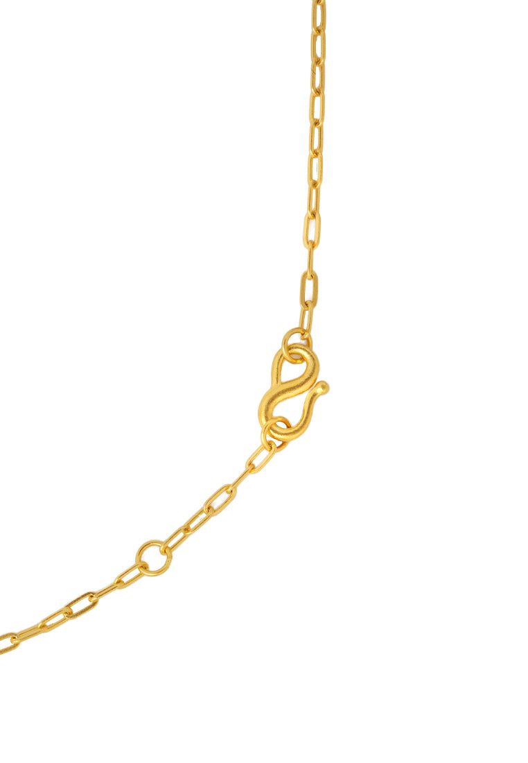 TOMEI x Xifu Necklace, Yellow Gold 999