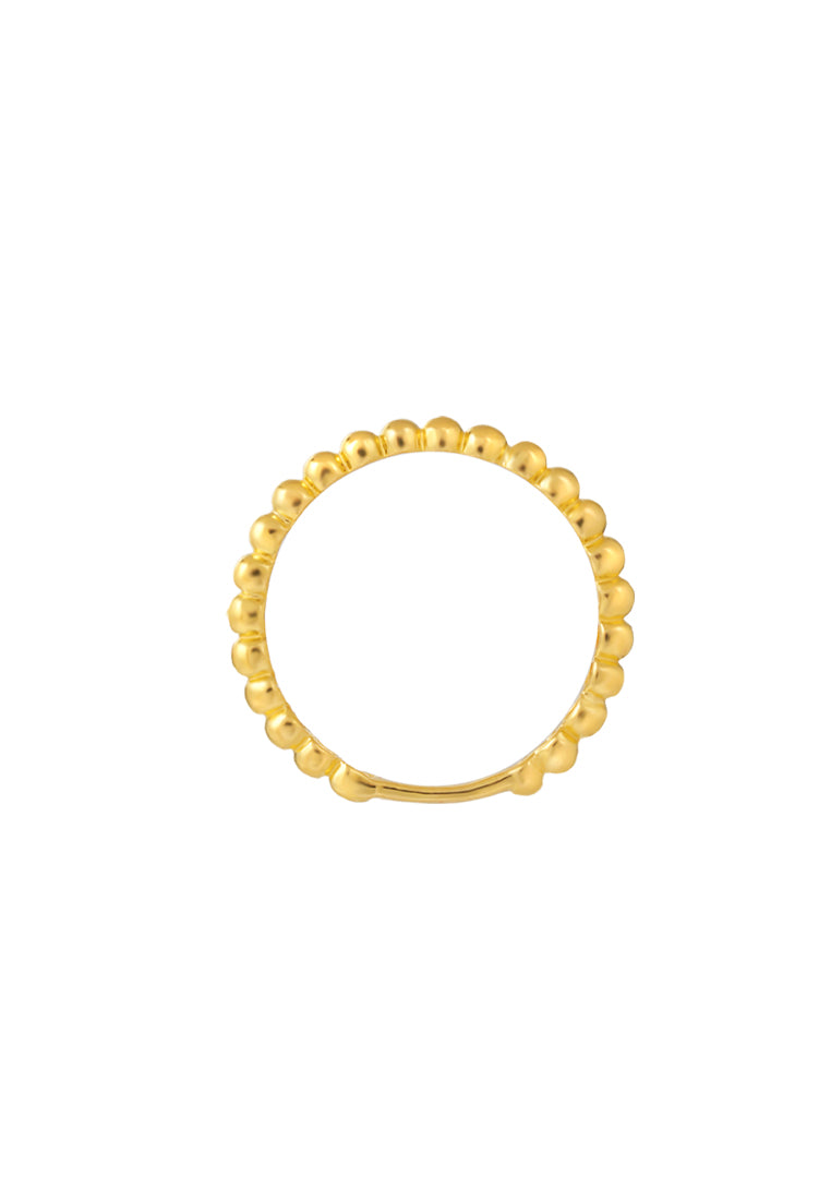 TOMEI Minimalist Ring, Yelow Gold 916