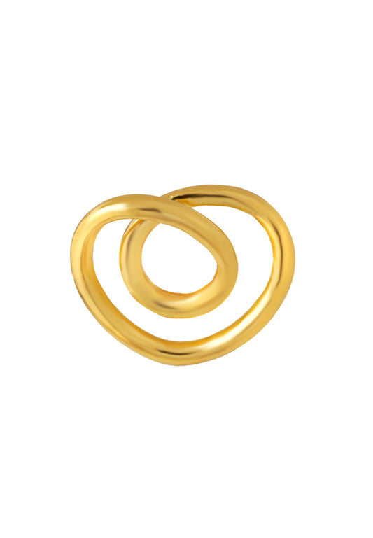 TOMEI Love Charm, Yellow Gold 916