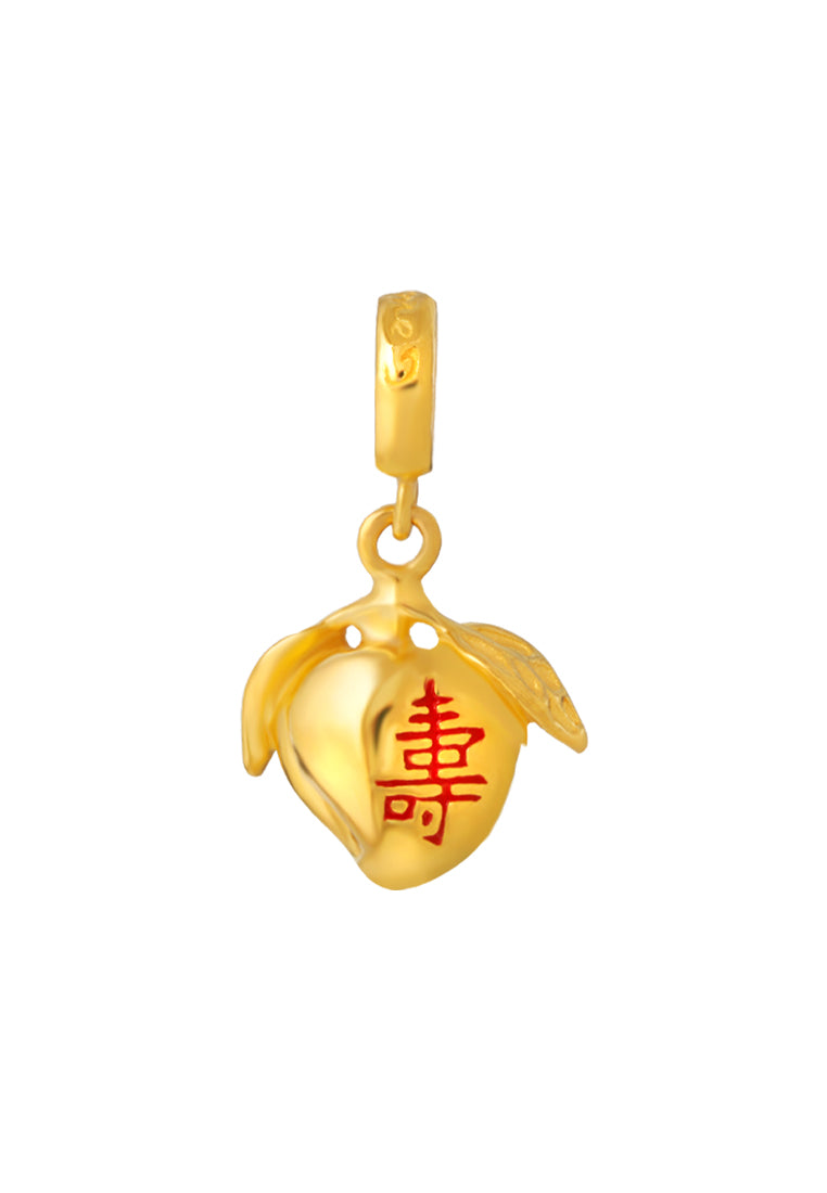 TOMEI Peach Charm, Yellow Gold 916