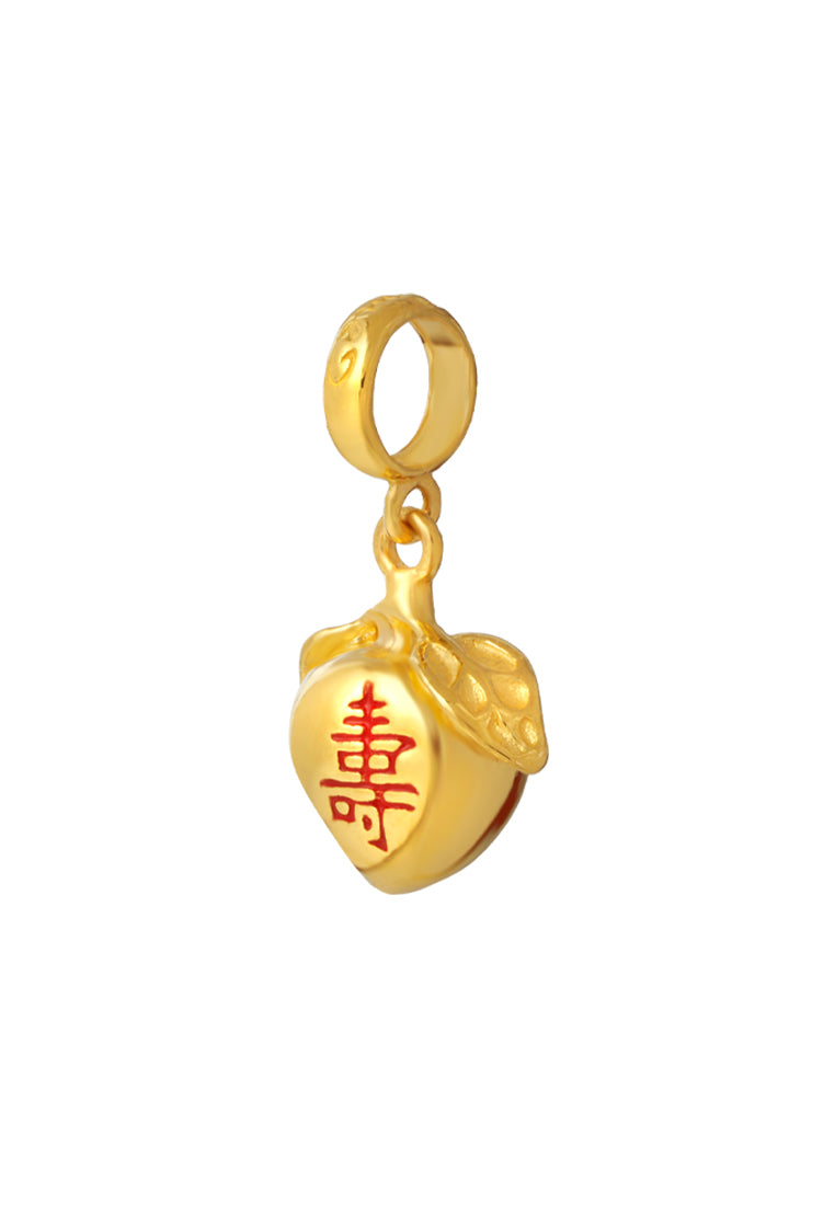 TOMEI Peach Charm, Yellow Gold 916