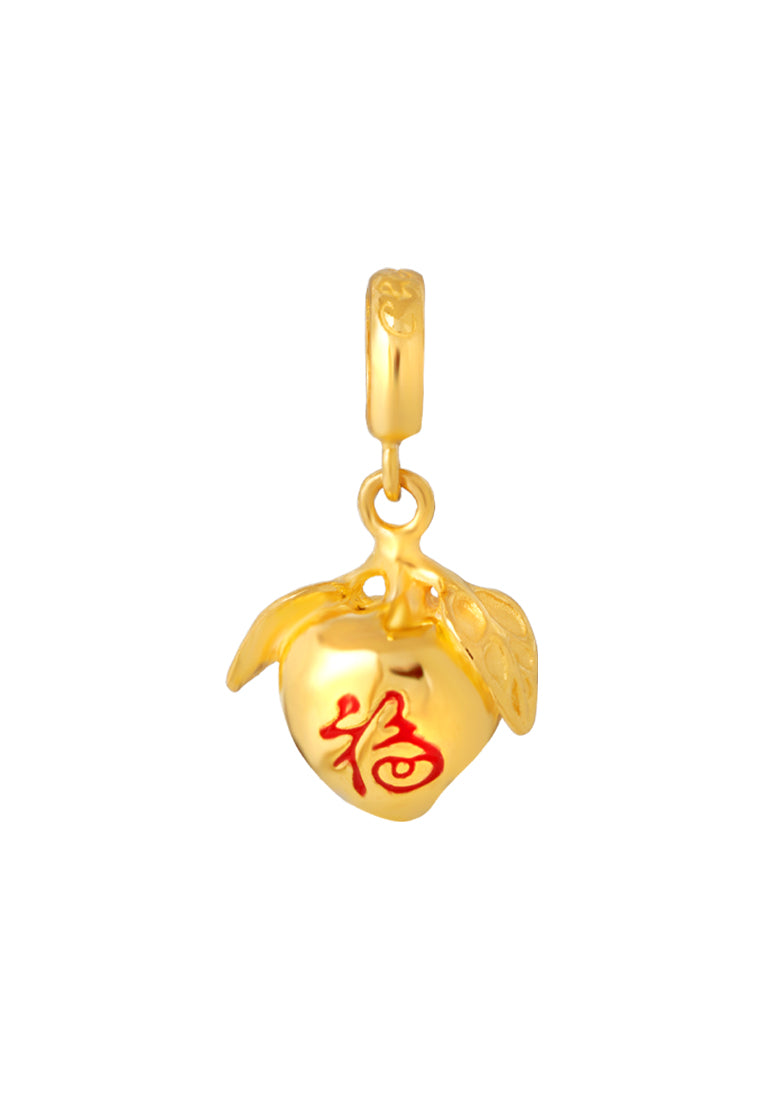 TOMEI Peach Charm, Yellow Gold 916