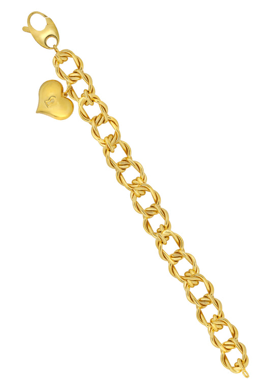 TOMEI Lusso Italia Bracelet, Yellow Gold 916