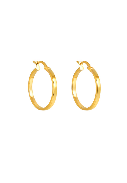 TOMEI Lusso Italia Earrings, Yellow Gold 916