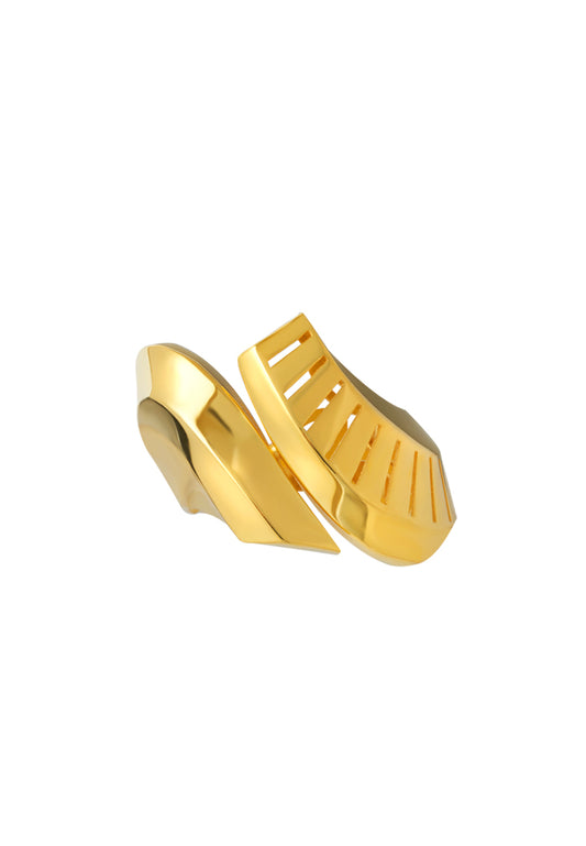 TOMEI Lusso Italia Ring, Yellow Gold 916