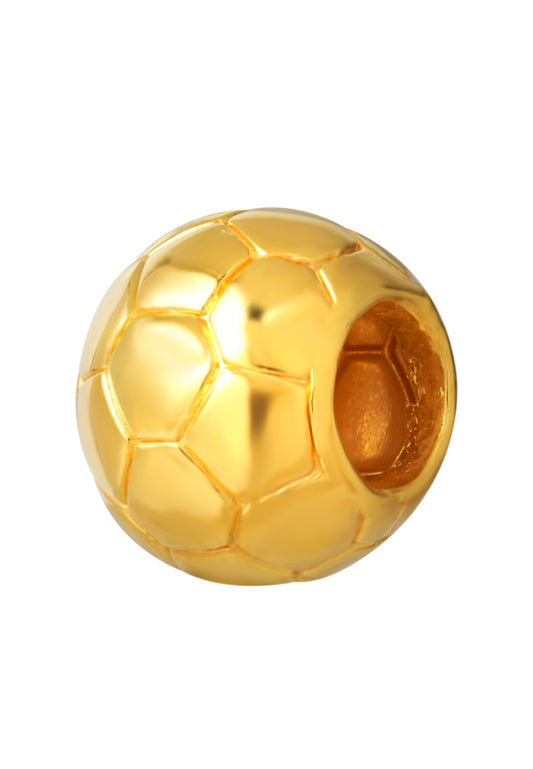 TOMEI [Online Exclusive] Football Charm, Yellow Gold 916