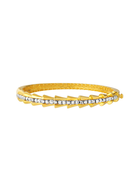 TOMEI Lusso Italia Bangle, Yellow Gold 916