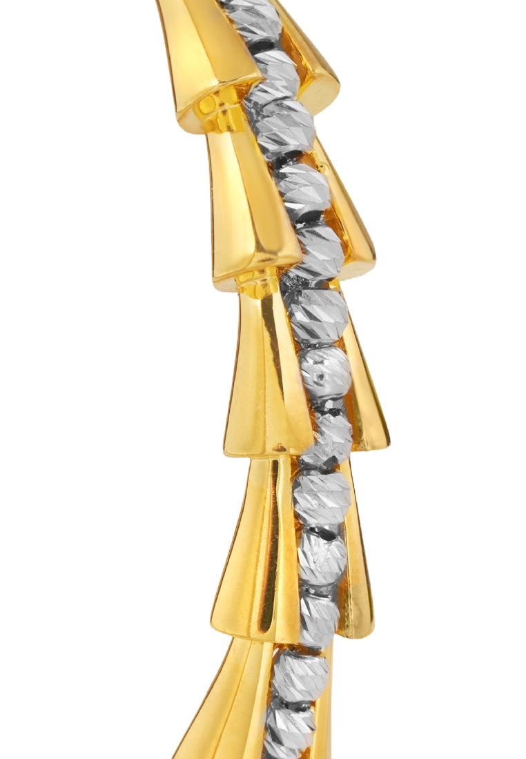 TOMEI Lusso Italia Bangle, Yellow Gold 916