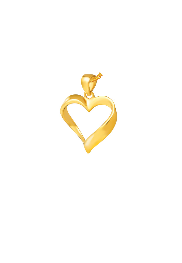 TOMEI Lusso Italia Love Pendant, Yellow Gold 916