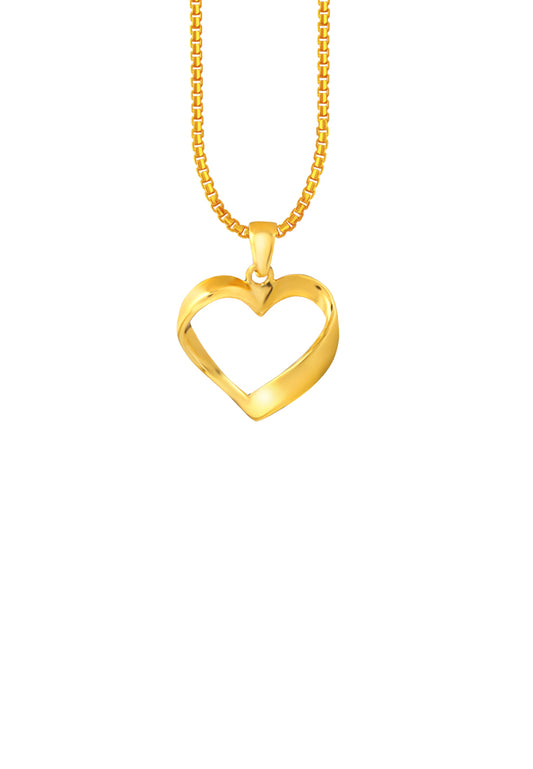 TOMEI Lusso Italia Love Pendant, Yellow Gold 916